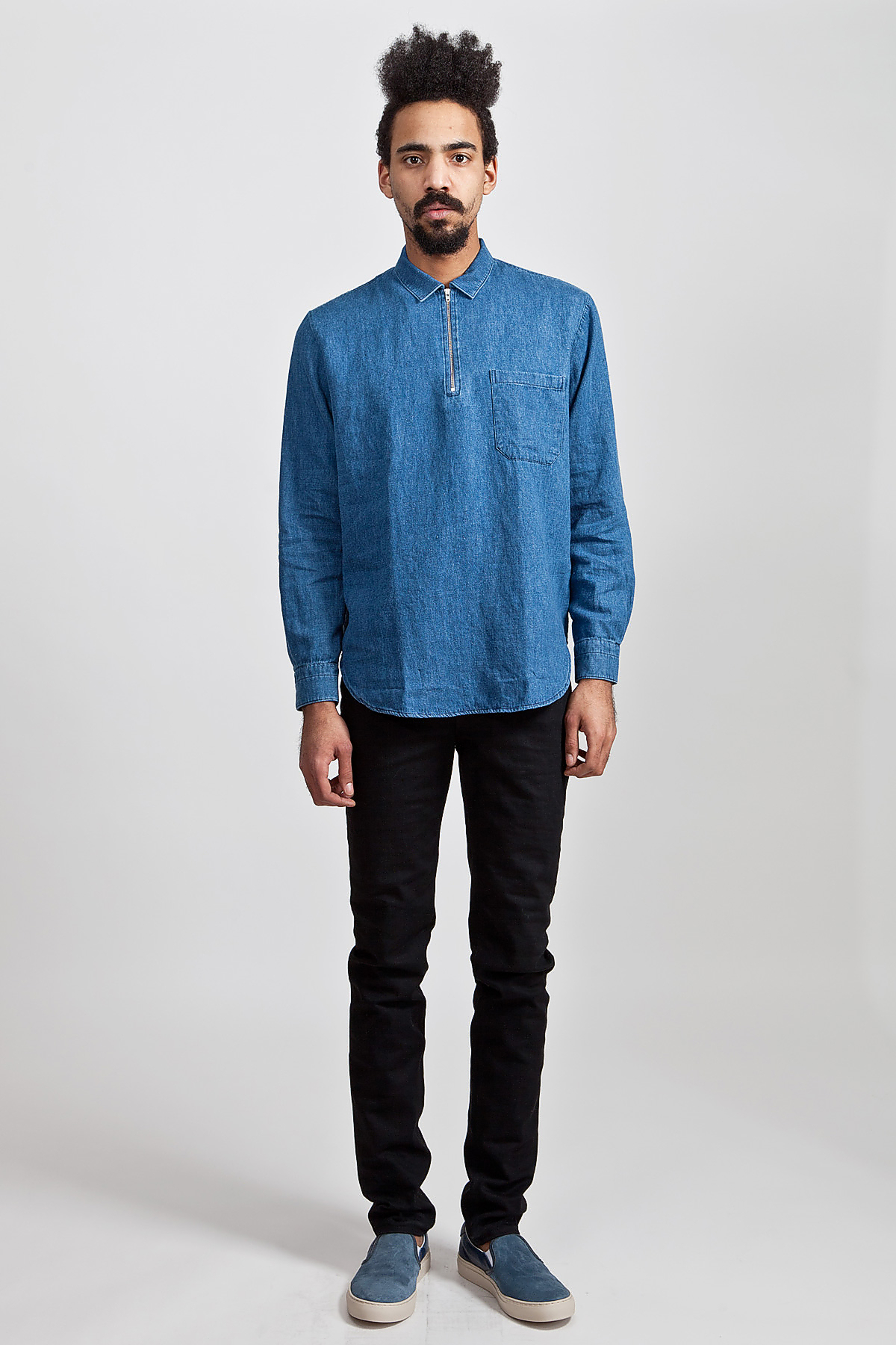 Our Legacy - Half Zip Shirt